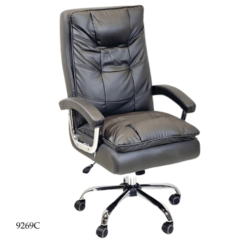 كرسي مكتب دوار جلد عدة الوان