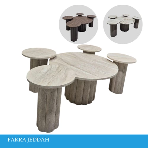 طقم طاولات تركي مودرن عدة الوان