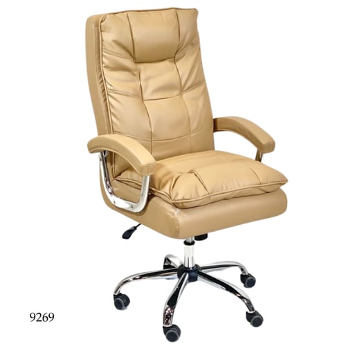 كرسي مكتب دوار جلد عدة الوان