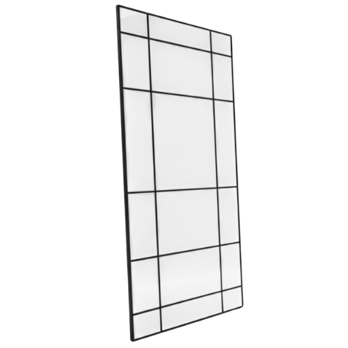 مرايا جدارية اسود