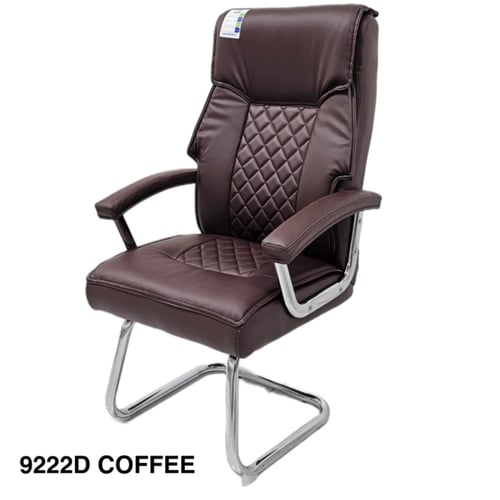 كرسي ثابت جلد عدة ألوان