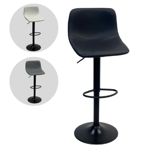 كرسي بار جلد عدة الوان