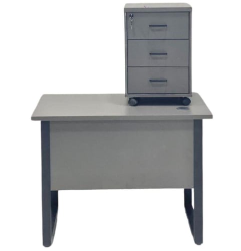 مكتب 120و140و160 سم مع أدراج عدة الوان