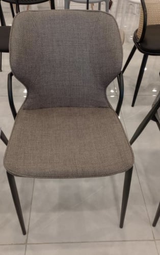 طقم 2 كراسي قماش عدة ألوان