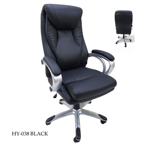 كرسي مكتب جلد مريح عدة الوان