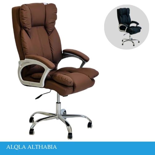 كرسي مكتب فخم جلد عدة الوان