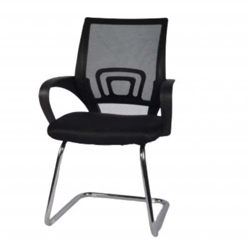 كرسي مكتب شبكي ثابت لون اسود