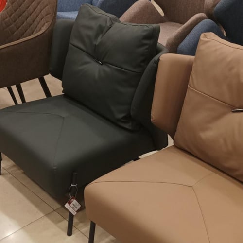 كرسي جلد جودة عالية زيتي