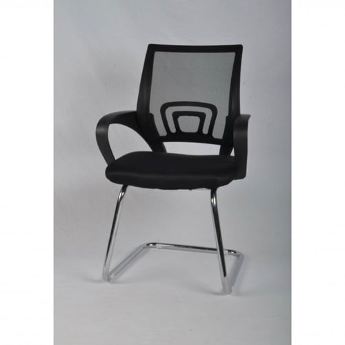 كرسي مكتب شبكي ثابت لون اسود