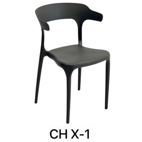 طقم 4 كراسي لون أسود