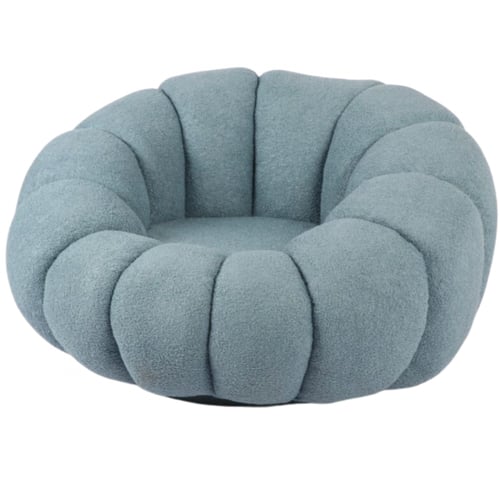 كرسي دوار فرو لون أزرق