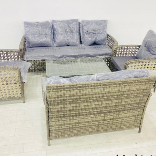 جلسة خيزران 7 اشخاص جودة عالية