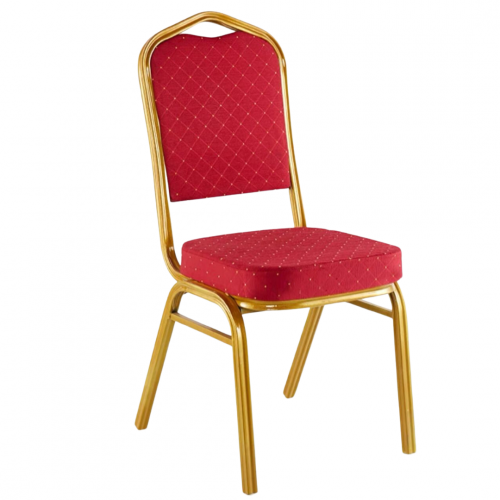 طقم 4 كراسي مناسبات ممتاز لون أحمر