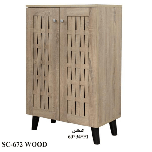 دولاب عدة مقاسات لون خشبي