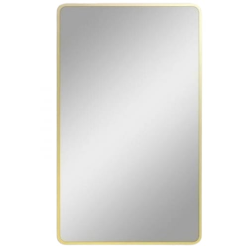 طقم 2 مرايا ضد الكسر مستطيلة لون أبيض مقاس 100 cm