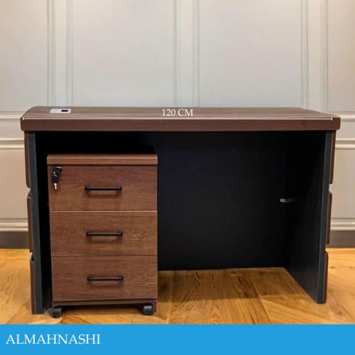 مكتب كاونتر مع أدراج 120سم