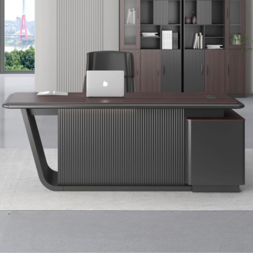 مكتب مدراء مودرن 200 سم بني