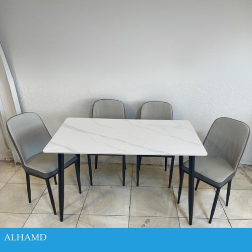 طقم طاولة طعام بورسلان 4و6 كراسي عدة الوان