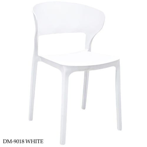 طقم 4 كراسي بلاستيك عدة ألوان