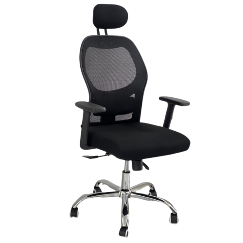 طقم 4 كراسي مكتب أسود فخم