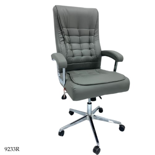 كرسي مكتب جلد دوار وثابت عدة الوان