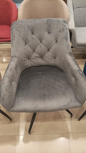 طقم 2 كراسي مخمل مودرن عدة ألوان