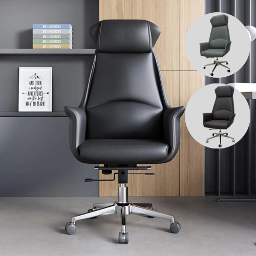 كرسي مكتب جلد عدة الوان