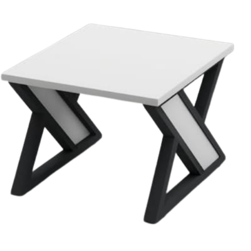 طاولة شاي مكتبيه لون ابيض