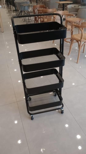 عربية 4 أرفف عدة ألوان