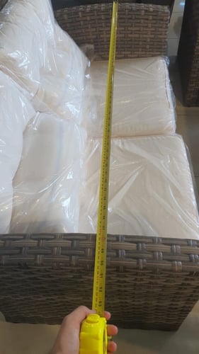 طقم خيزران 7 أشخاص و2 صندوق