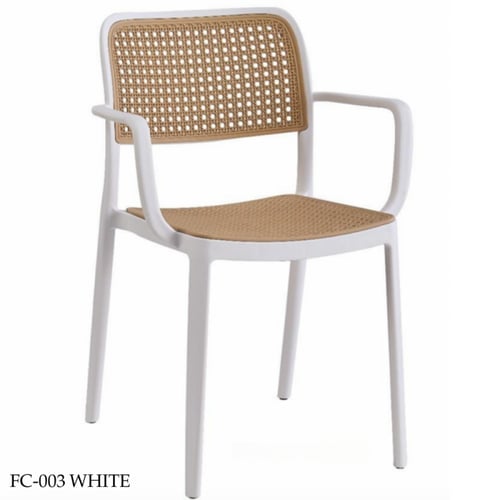 طقم 2 كراسي فايبر عدة ألوان