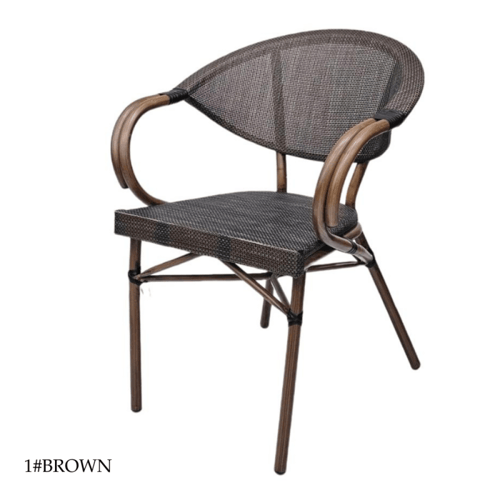 طقم 4 كراسي خارجية عدة الوان