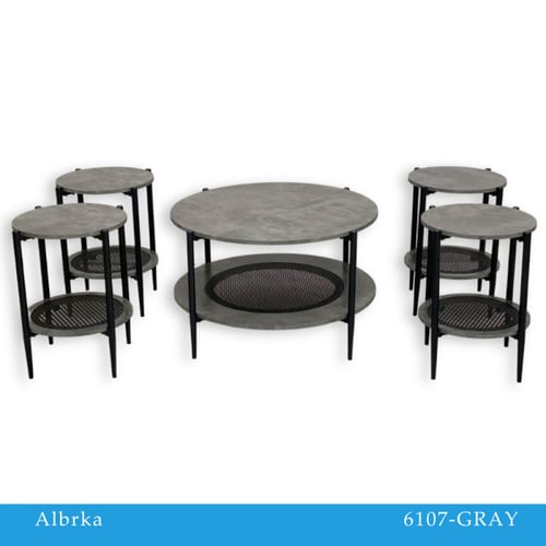 طقم طاولات خشب عدة ألوان