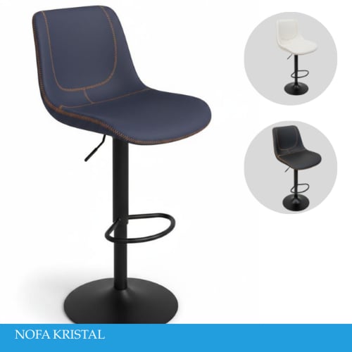 كرسي بار قماش عدة الوان