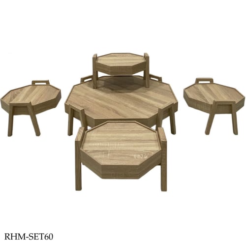 طقم طاولات أرضية تركي عدة ألوان