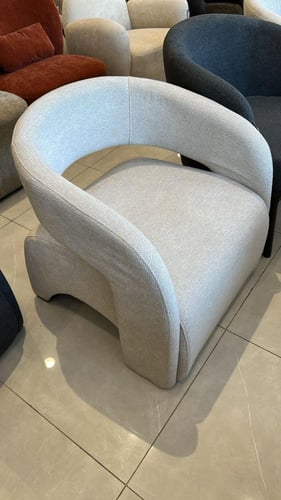 كرسي قماش مودرن عدة ألوان