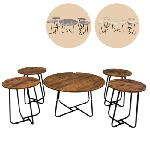 طقم طاولات عدة الوان