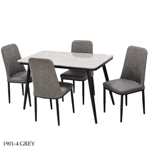 طقم طاولة طعام 4و6 كراسي عدة ألوان