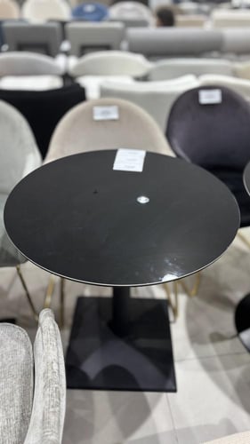 طاوله كوفي 60و70 سم لون اسود