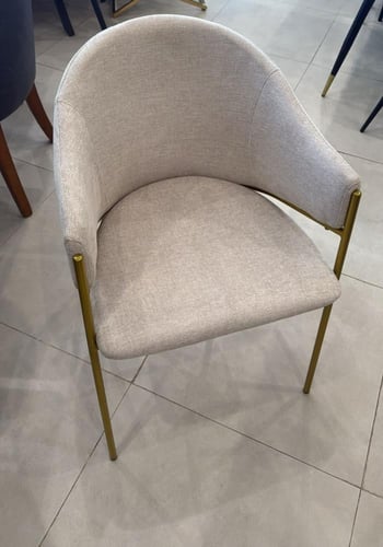 طقم 2 كراسي قماش فرو عدة ألوان