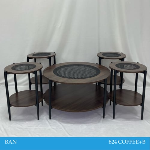 طقم طاولات راتان عدة الوان