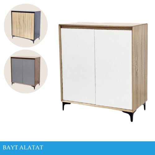 دولاب مودرن بابين عدة ألوان