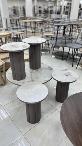 طقم طاولات تركي مودرن عدة الوان