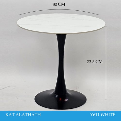 طاولات بورسلان 80 سم عدة الوان