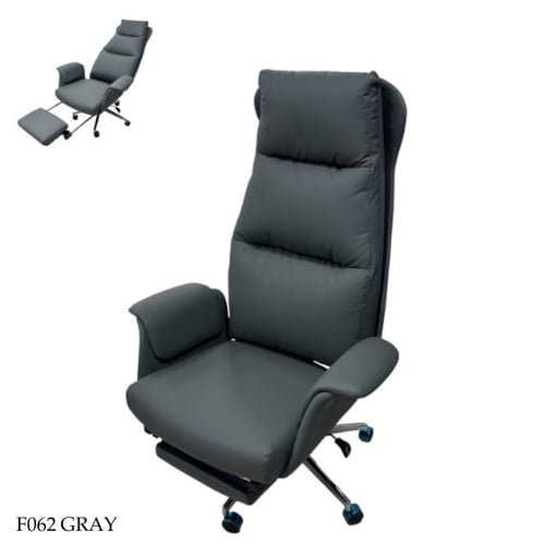 كرسي مكتب جلد فخم قابل للتمدد عدة الوان