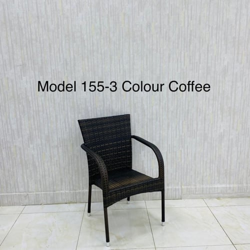 طقم طاولة و 4 كراسي لون كوفي