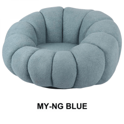 كرسي دوار فرو لون أزرق