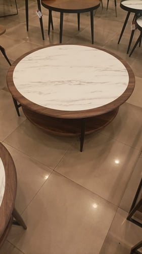 طاولة خشبي مقاس 100 سم