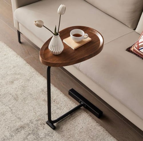 طاولة كوفي لون بني