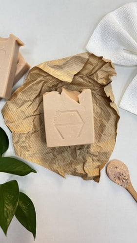 صابون طين الورد الفرنسي